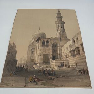 Cairo Lithograph Print